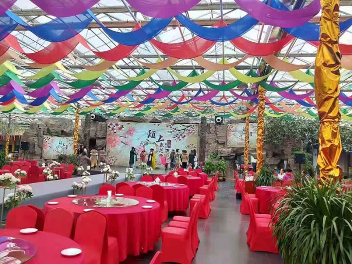 陽(yáng)光板溫室生態(tài)餐廳